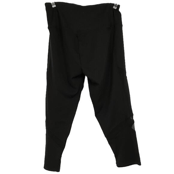 Shelia Rose Mesh Cut Out Leggings in Black Size 1X - Picture 3 of 5